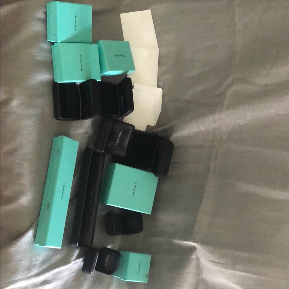 Tiffany gift boxes/jewelry boxes